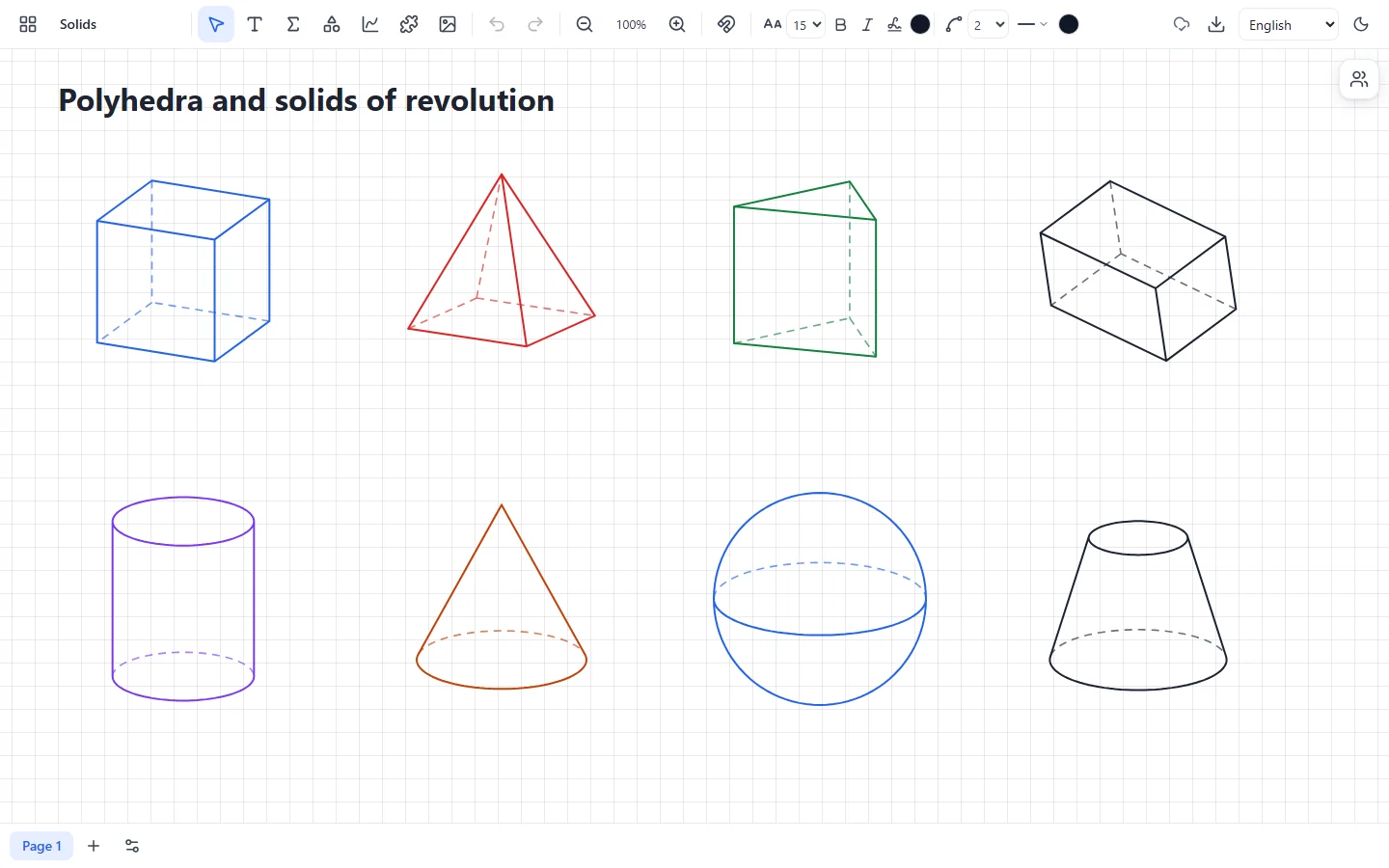 Solid geometry